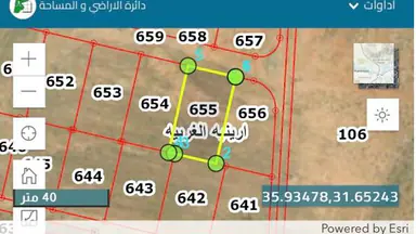 أرض في ارينبة الغربية , خلف مجلس محلي ارينبة الغربية - 15,000 دأ - صورة NaN